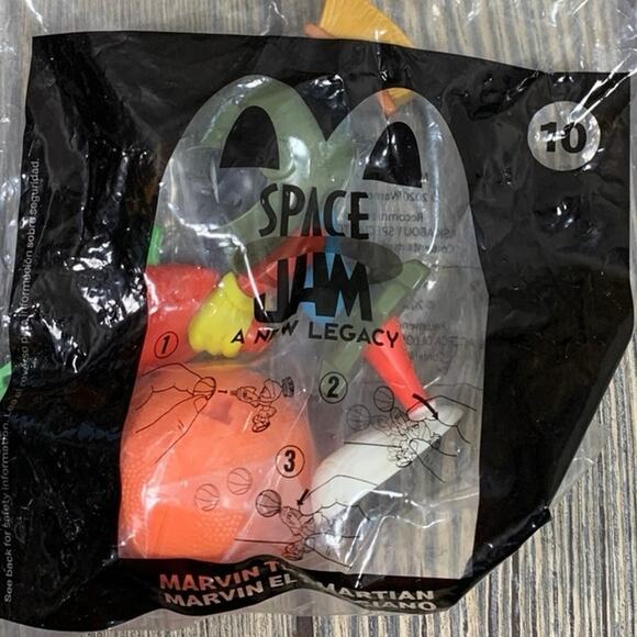 McDonalds Space Jam Happy Meal Toys 2021 Lot of 9 Basketball Taz Lebron Bugs - Picture 10 of 10